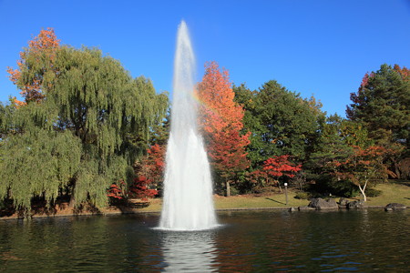 県総合運動公園噴水
