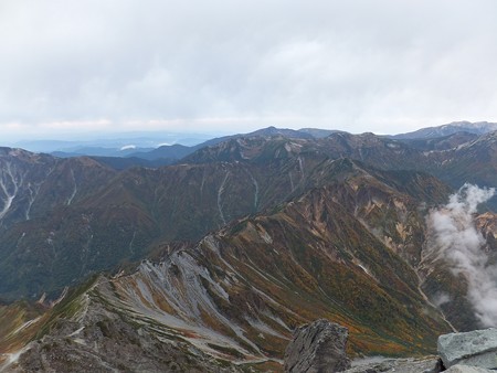 61448西鎌尾根と双六岳2860m
